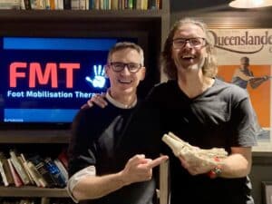 Matthew Stewart with Ted Jedynak